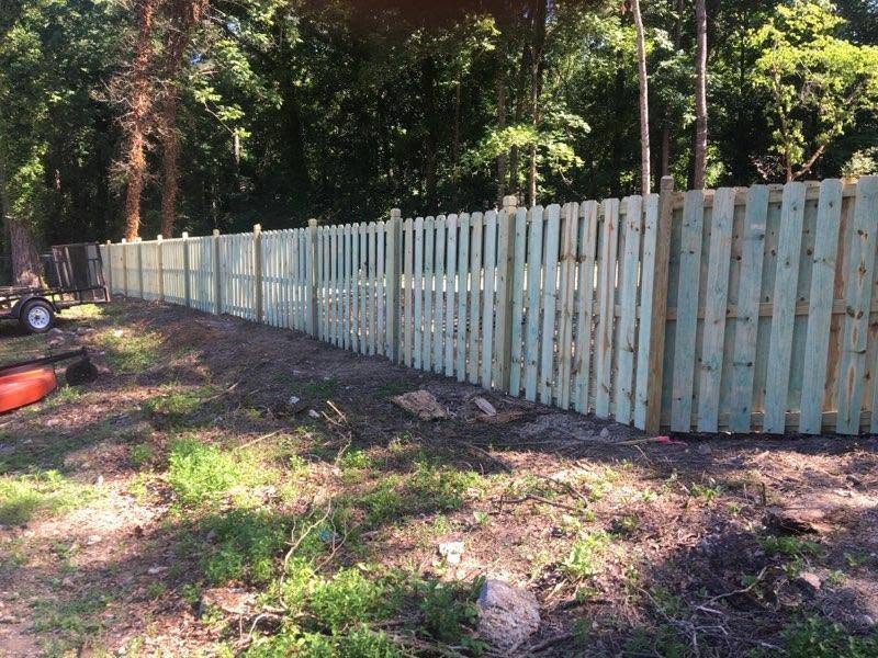 Fencing project completed in Birmingham AL